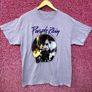 Prince and the Revolution Purple Rain Funk Rock Movie Tee L